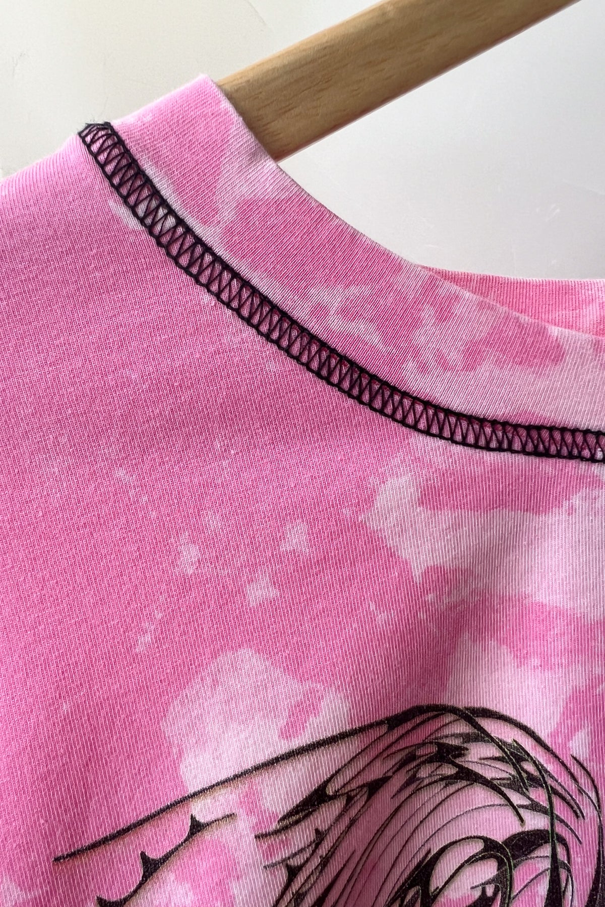 Anahera Pink / Bleached Tee