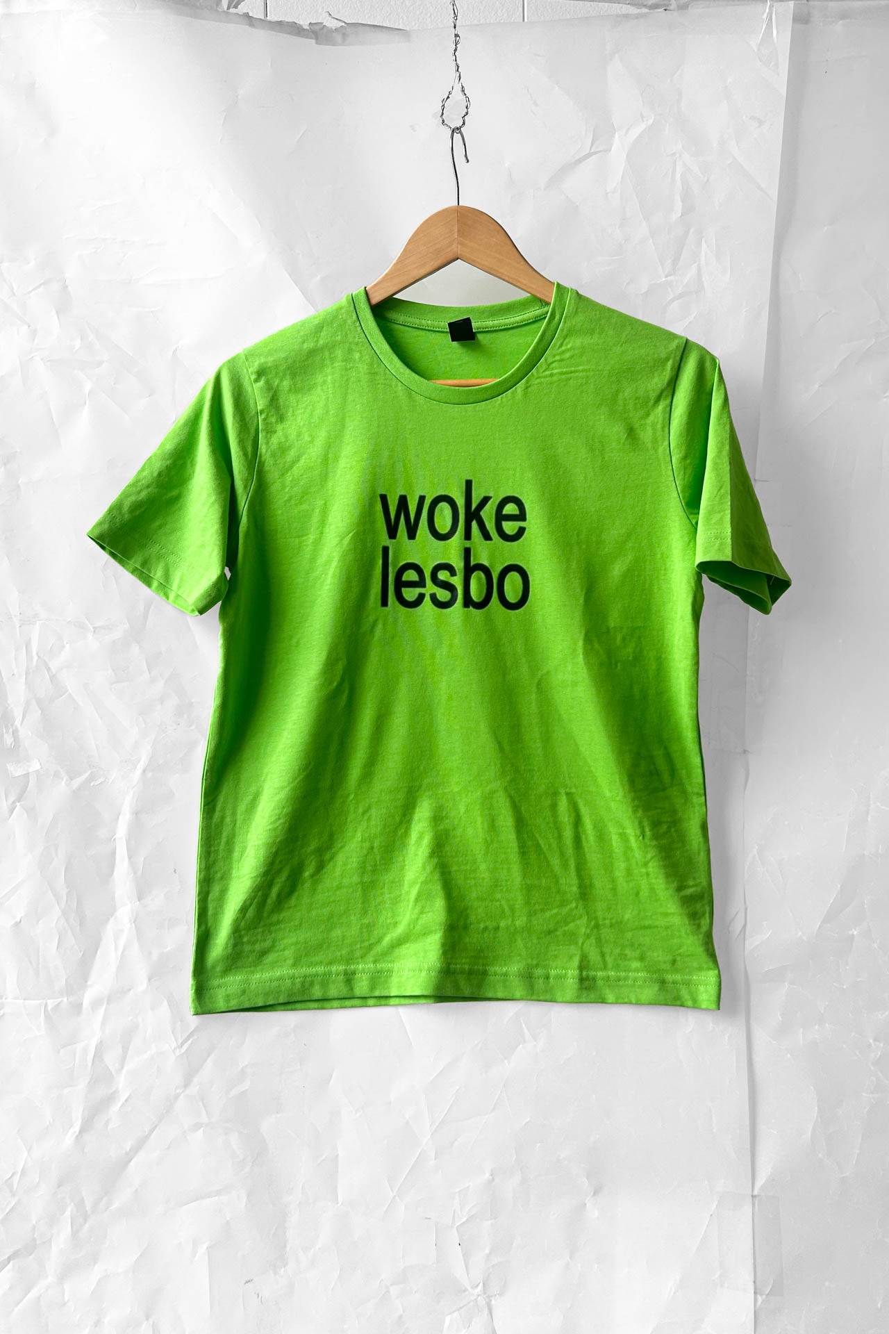 Woke Lesbo: Limited Edition Brat Green Tee (XS-5XL)