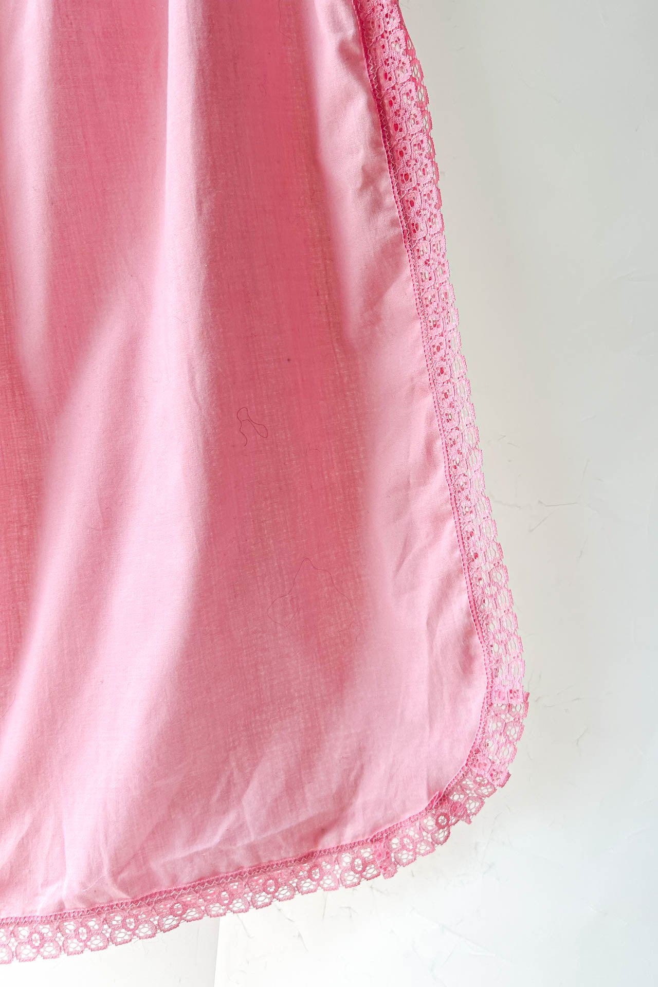 Vintage Pink Cotton Candy Slip Skirt