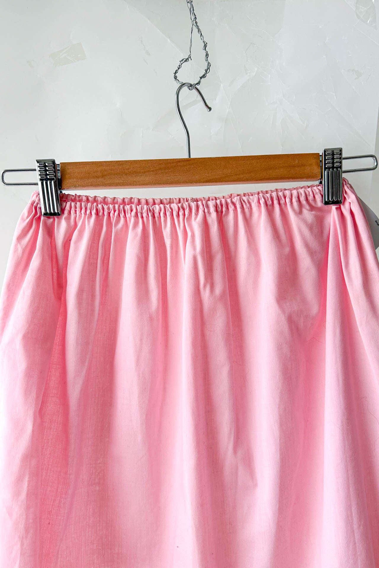 Vintage Pink Cotton Candy Slip Skirt