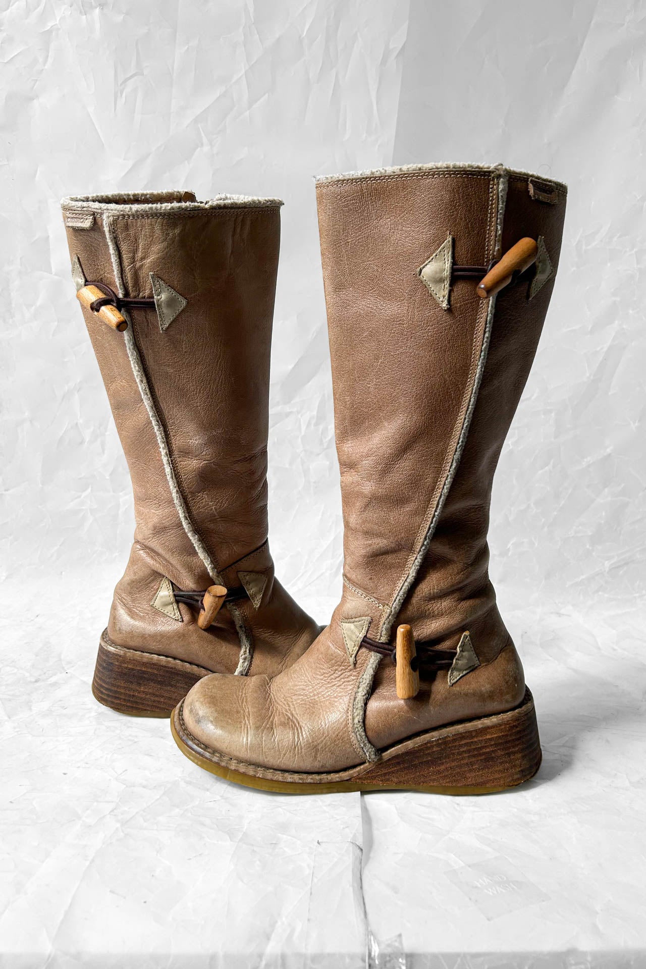 Vintage Leather Destroy Boots EU36