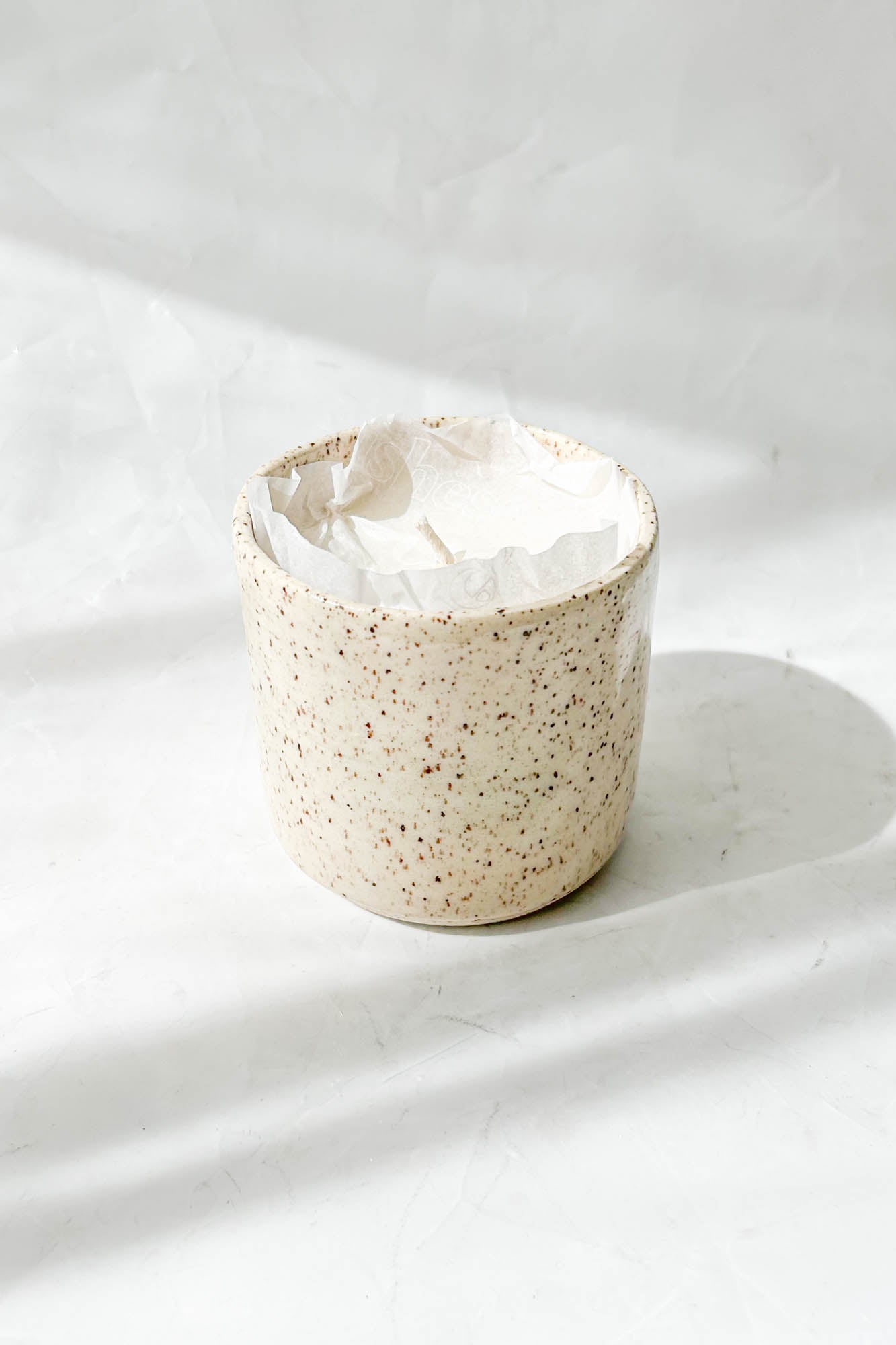 Ceramic Tumbler Candle