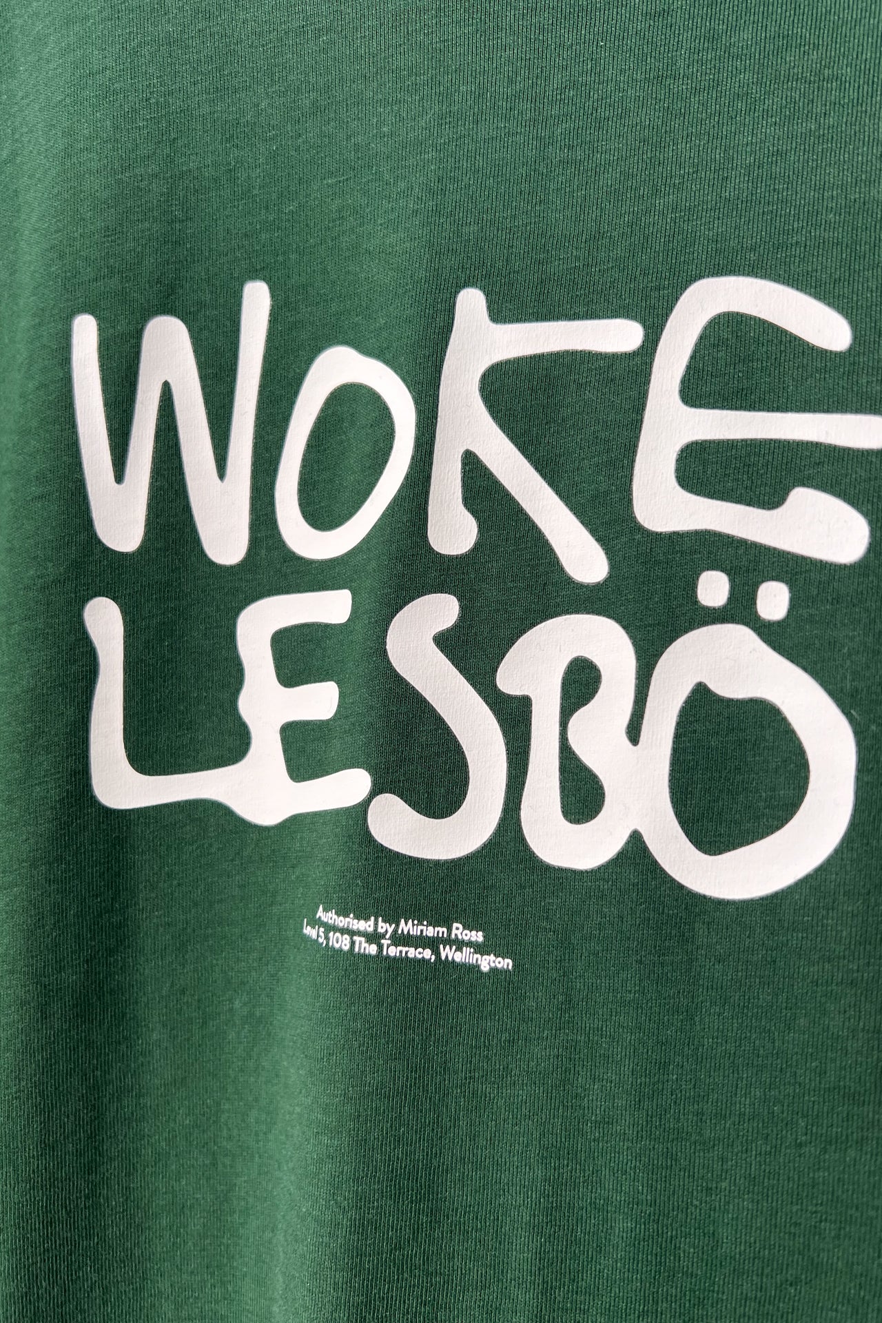 Chlöe Swarbrick's Woke Lesbo Tee (S-4/5XL)