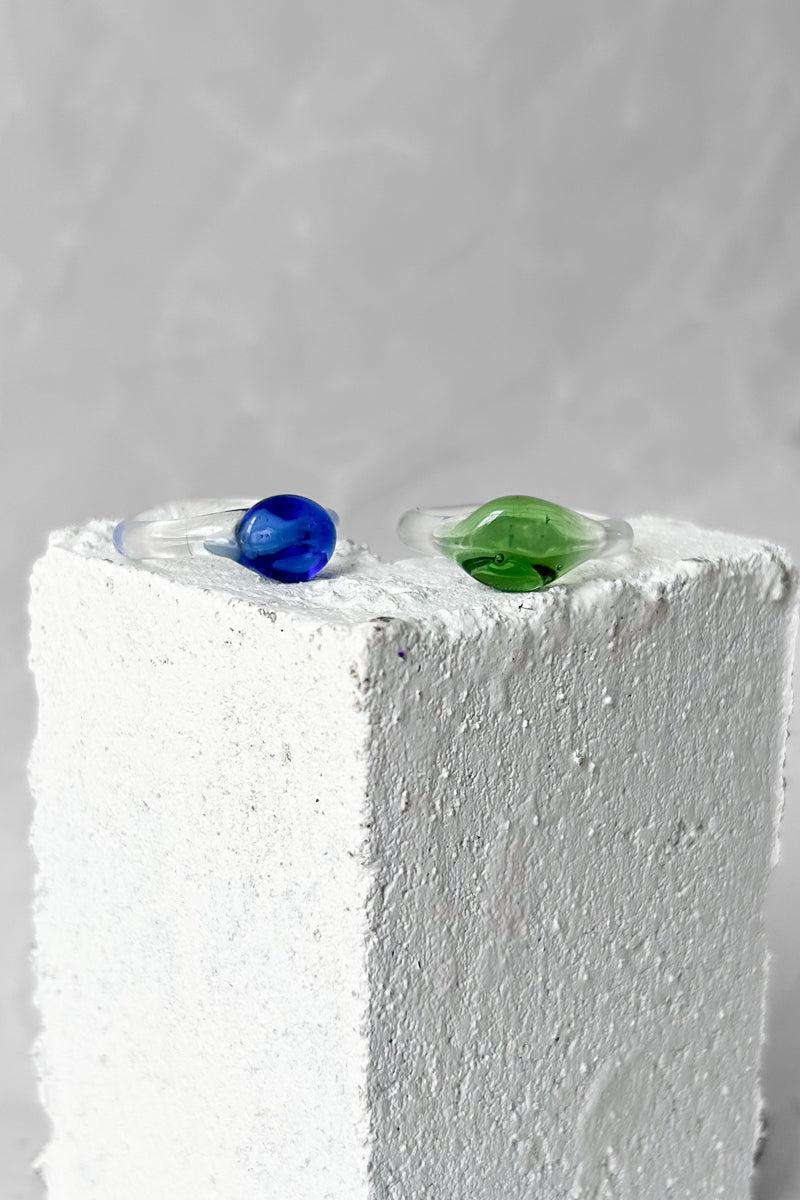 Glass Signet Ring