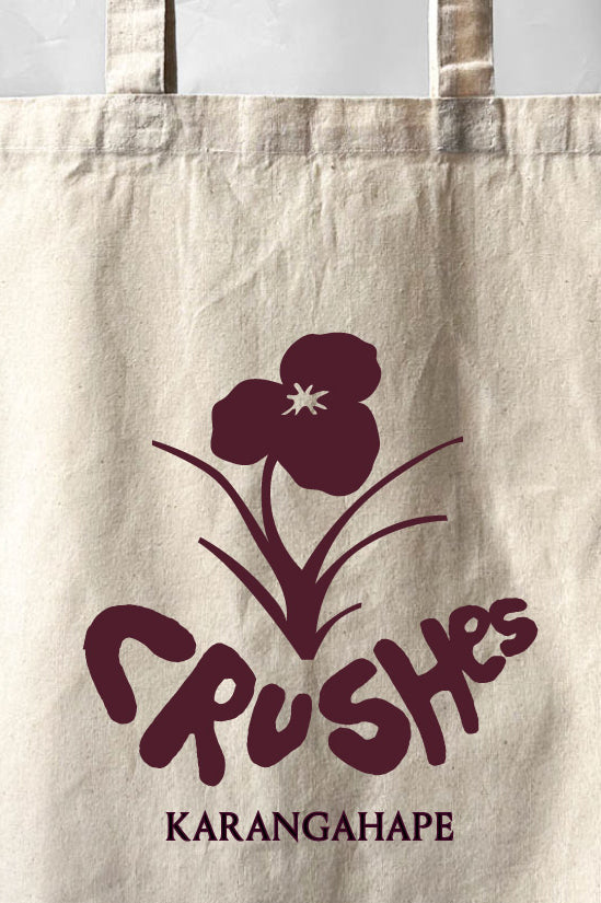 Crushes Karangahape Flower Tote Bag