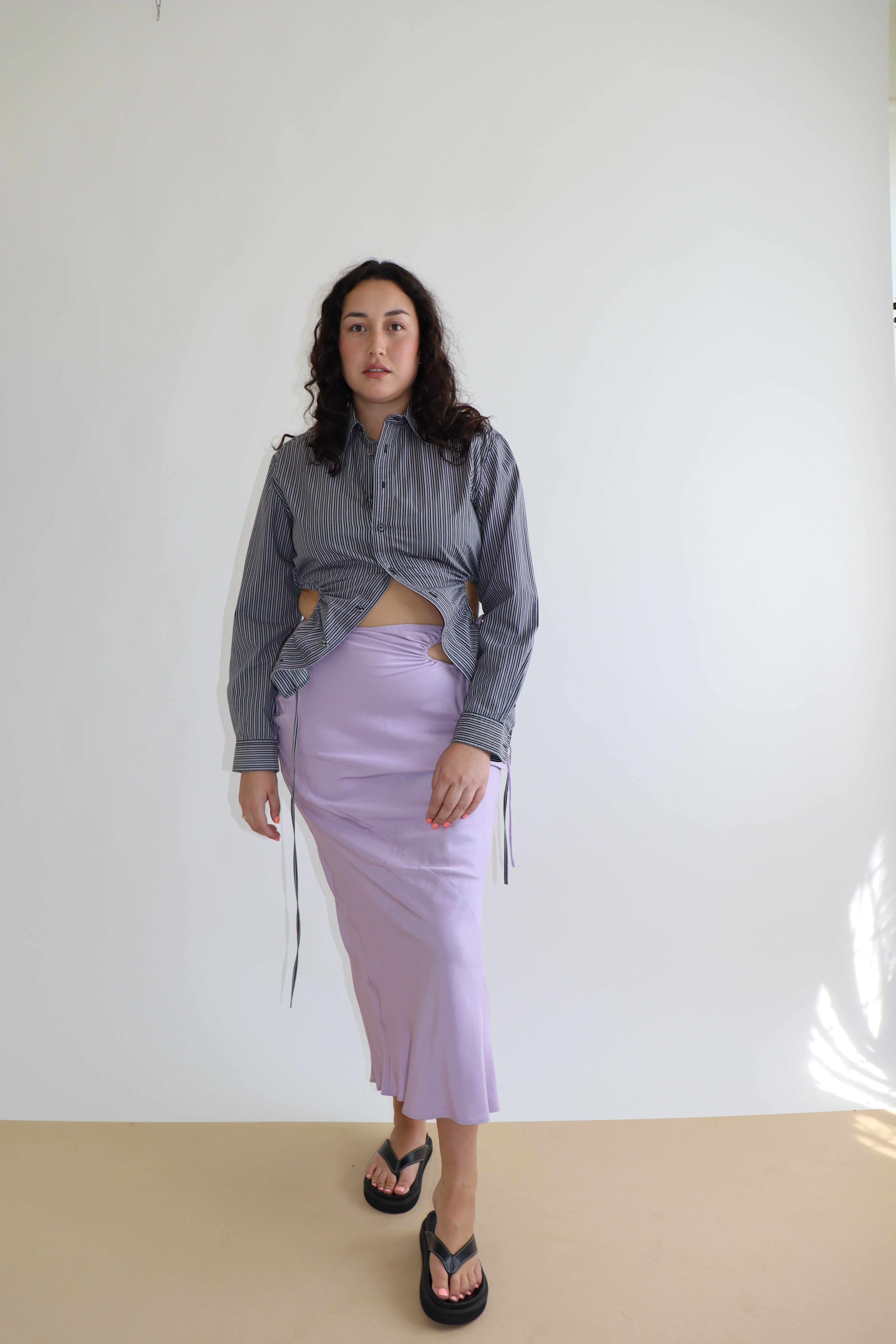 Curve Skirt - Lilac