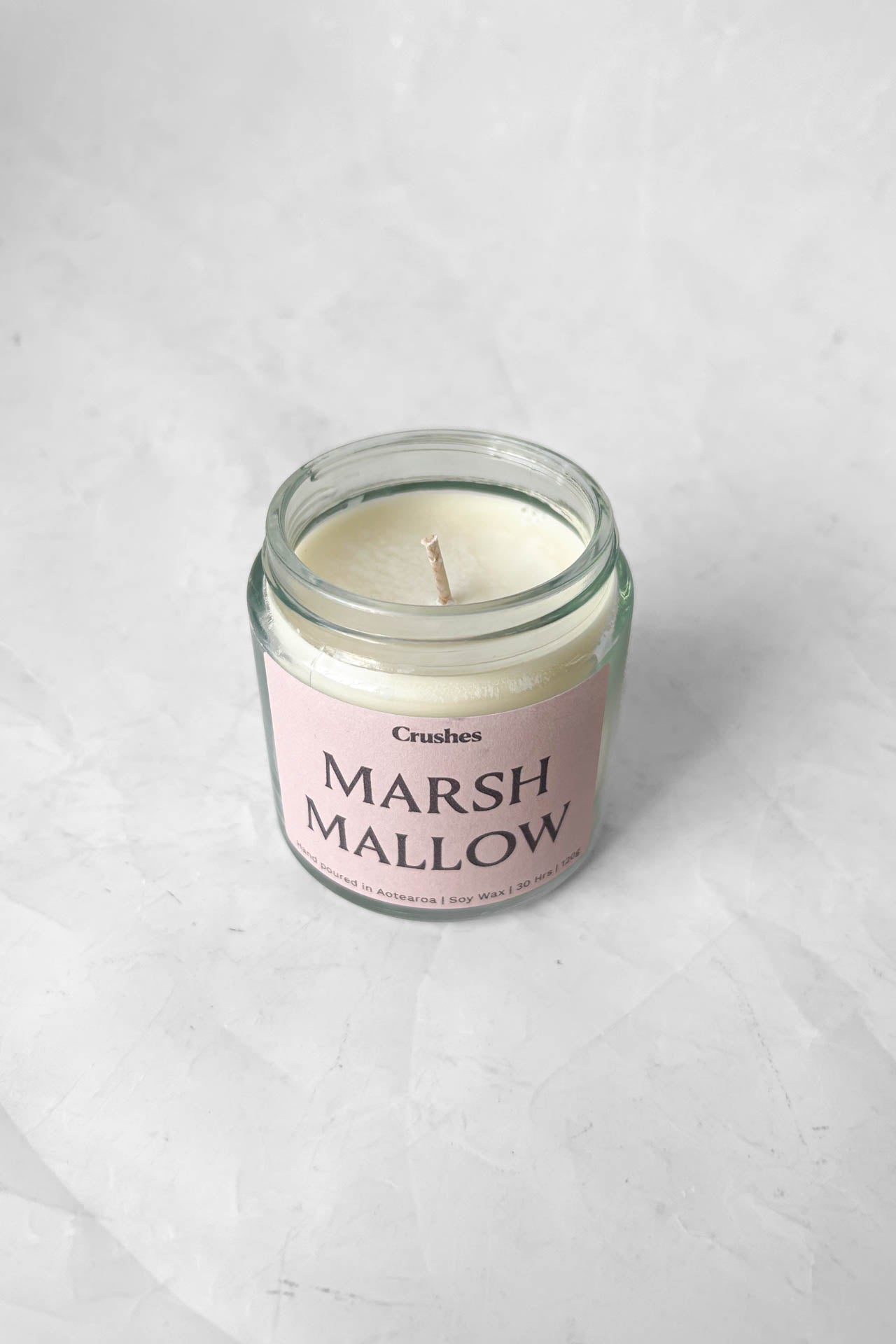 Marshmallow Candle