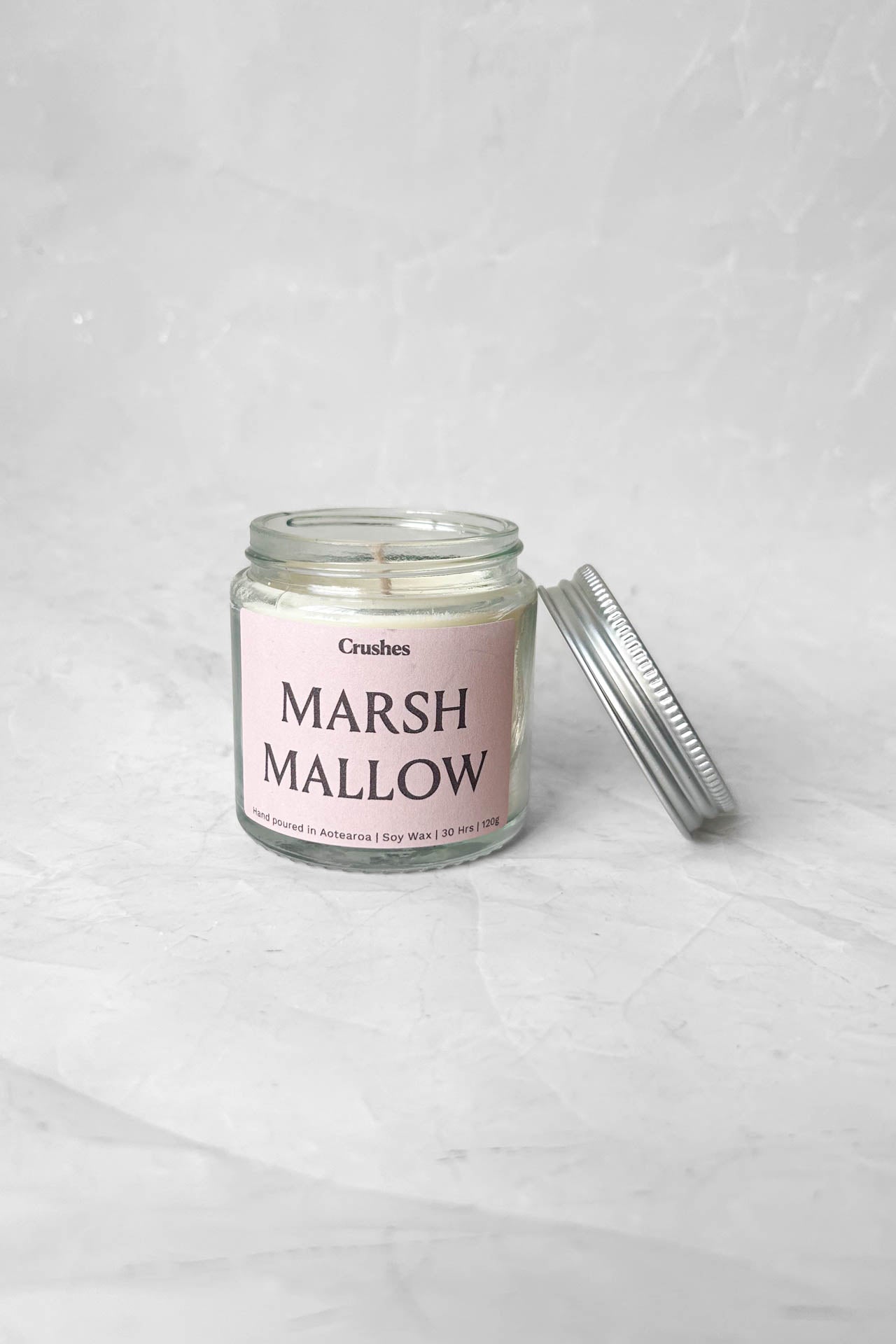 Marshmallow Candle