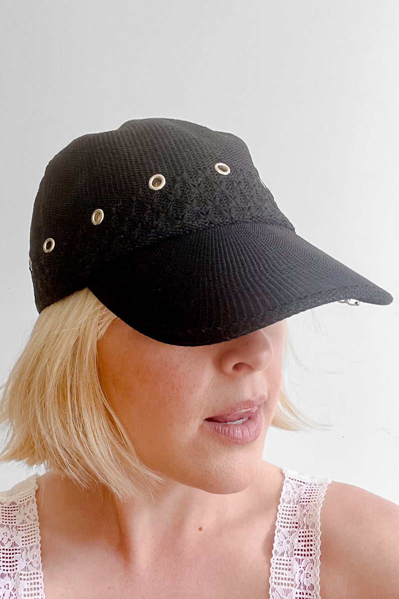 Pierced and Riveted Cap