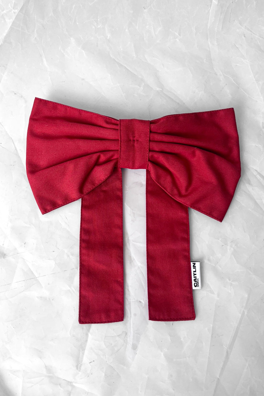 Red Hair Bow