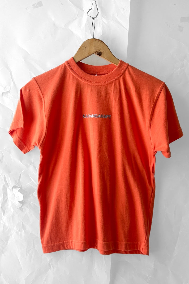 Orange "Let's Call K' Road Karangahape Again" Tee