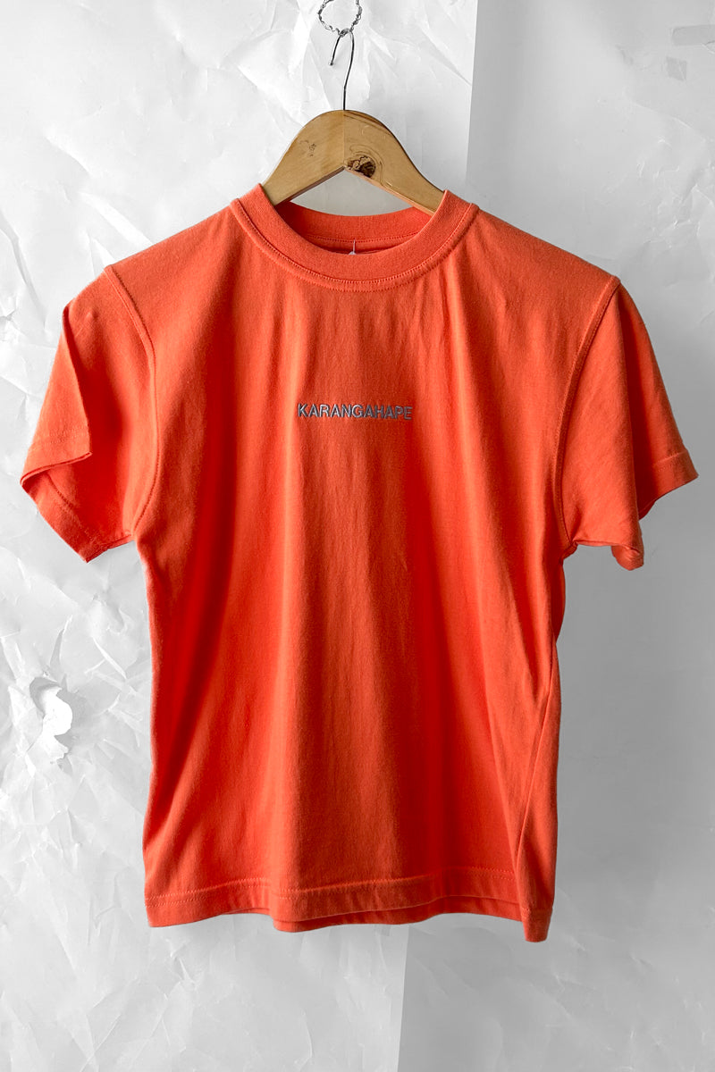 Orange "Let's Call K' Road Karangahape Again" Tee