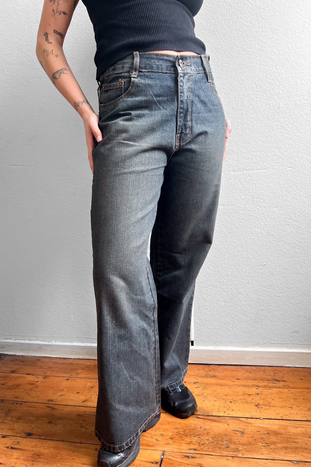 Vintage Deadstock Jeans; Grain + Straight (32-40")