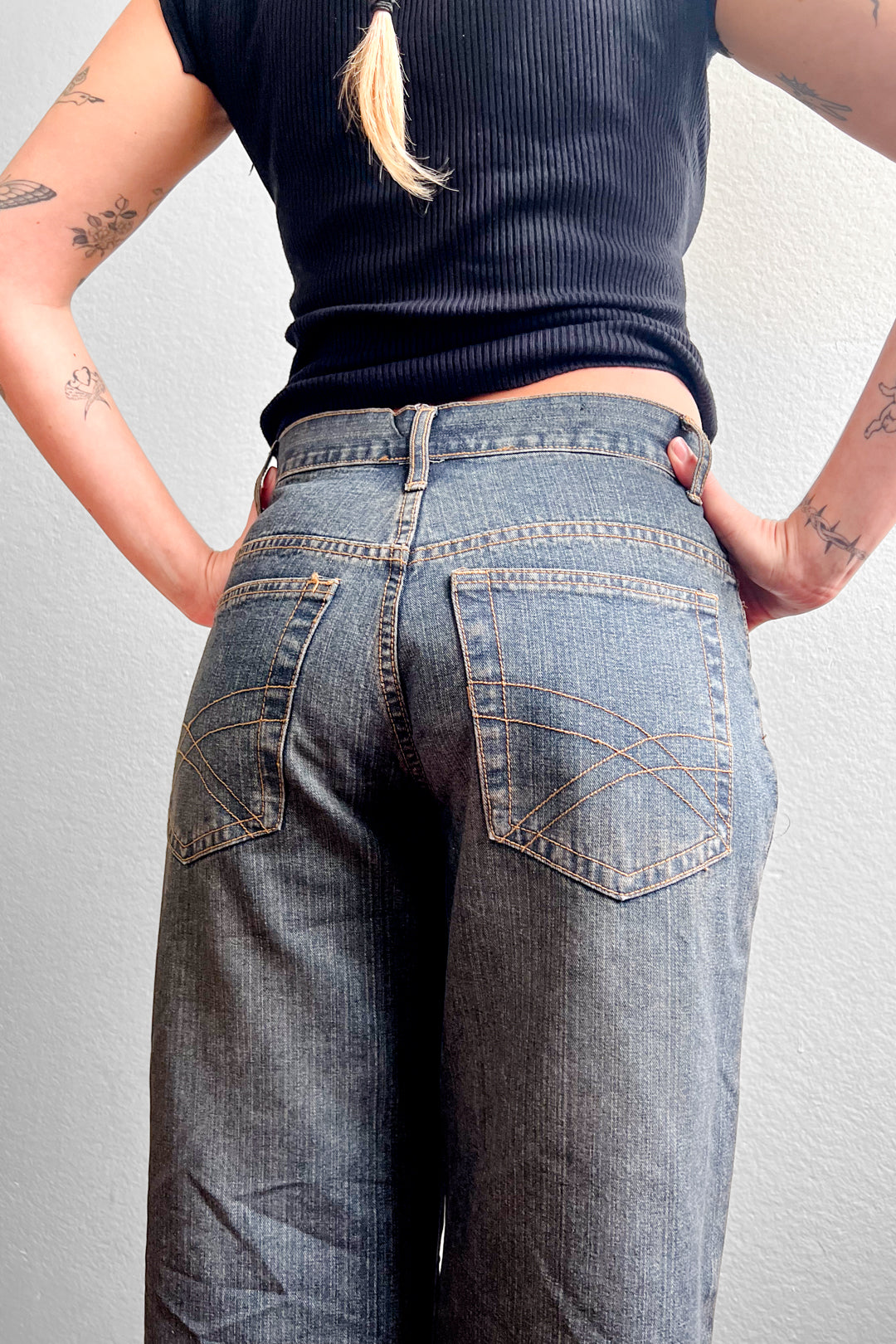 Vintage Deadstock Jeans; Grain + Straight (32-40")