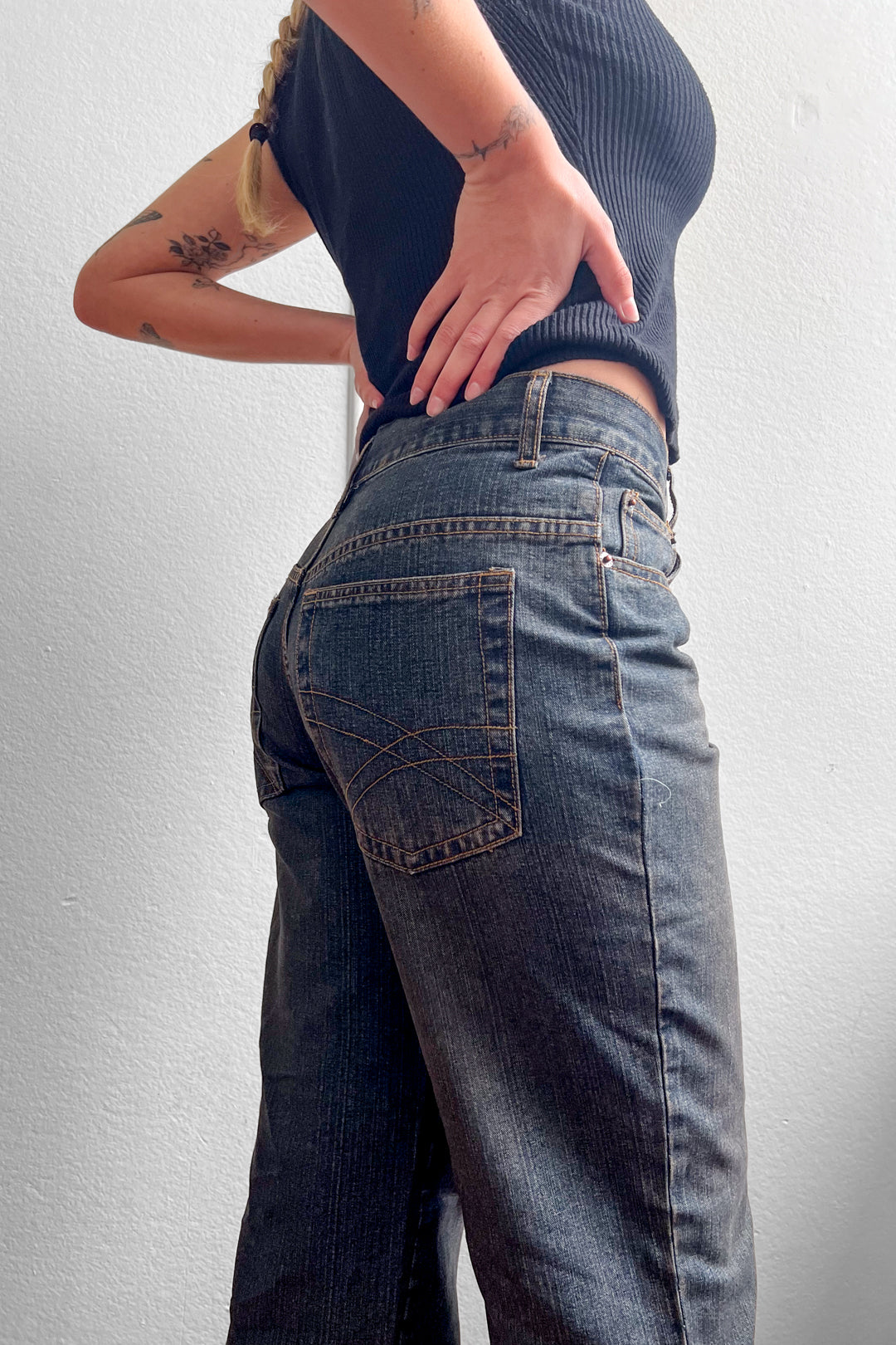 Vintage Deadstock Jeans; Grain + Straight (32-40")