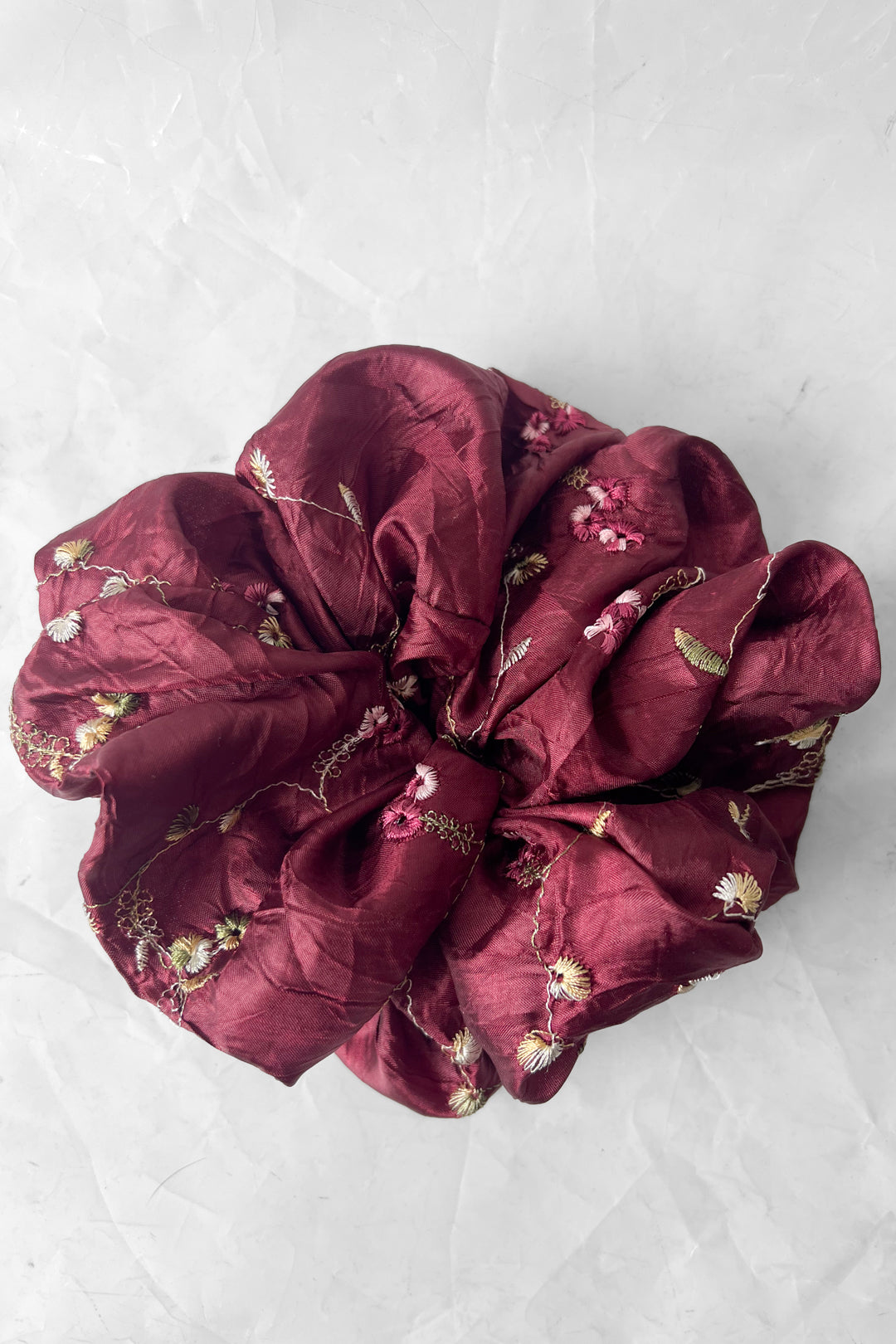 I WAS A SILK ROBE: XL MAROON