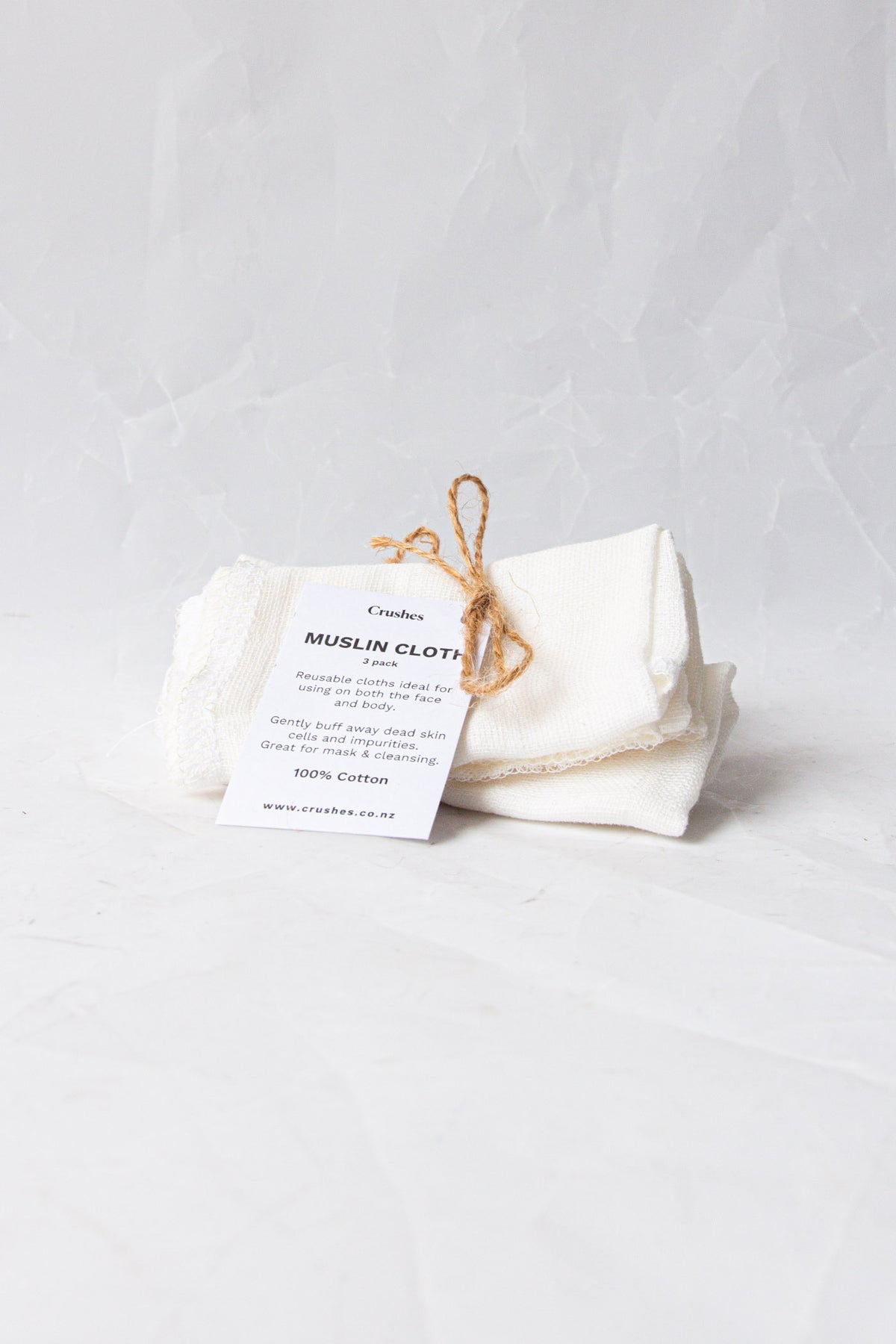 Muslin Facial Cloths - Set of 8